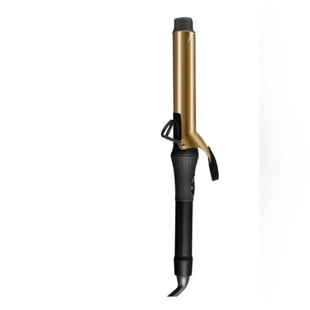 STYLECRAFT 24K GOLD STYLE STIX - LONG BARREL SPRING CURLING IRON, 3/4”, NWT